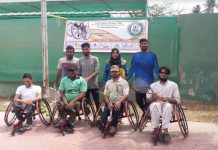 Pakistan SSB Wheel Chair Tennis: Trial Camp Held In Karachi SSB Wheel Chair Tennis