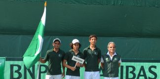 Junior Davis Cup ’19 – Qualifying Round: Chinese Taipei beat Pakistan in Opener Junior Davis Cup '19