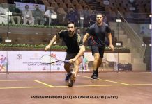Pakistan International Squash Tournament 2019: Finalist Are Farhan Mehboob and Mohamed ElShirbini