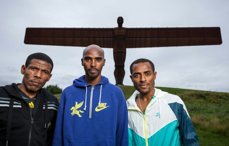 Marathon Icons Mo Farah & Haile