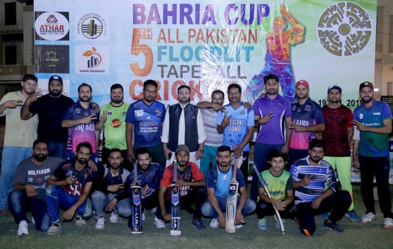 5th All Pakistan Floodlit Tape Ball Tournament’19: Zain XI & Haq Bahoo XI To Play Final