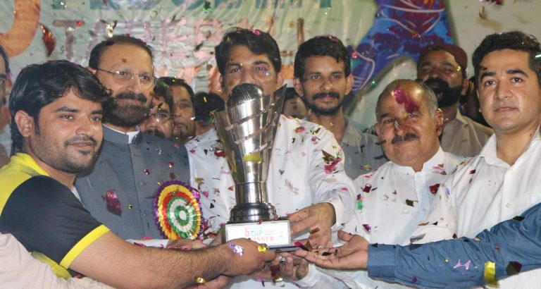 5th All Pakistan Floodlit Tape Ball Tournament’19: Zain XI Wins