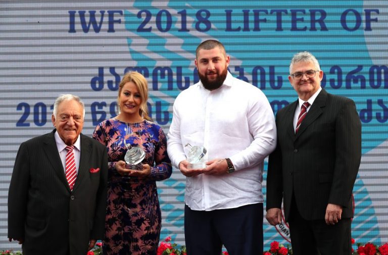 IWF 2018 Lifter Award Gala: Spanish Lidia and Georgian Lasha The Best