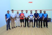 FMC International Men Squash C’ship ’19: Seeded Tayyab Wins In Dominant Style