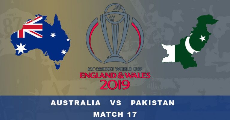 Breaking CWCC ’19-Pak Vs Aus: Australia Win By 41 Runs