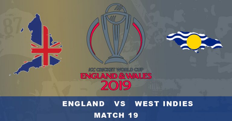Breaking CWC ’19-Eng vs WI: England Win By 8 Wickets﻿