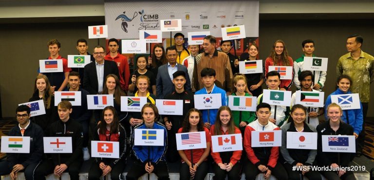World Junior Individual Squash C’ship ’19: Day 1