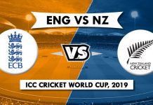 CWC’19-Match 41: England Vs New Zealand England vs New Zealand