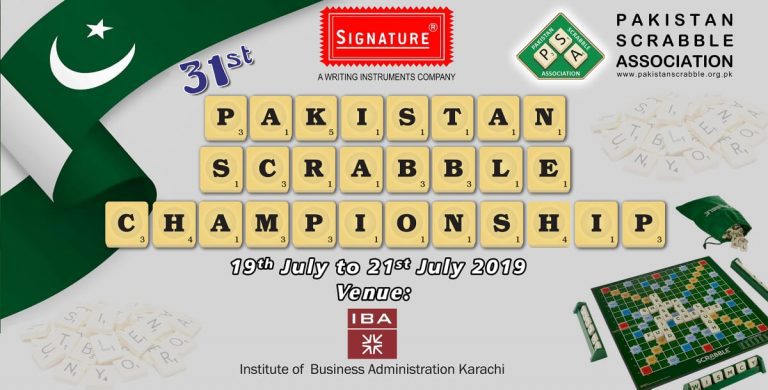 Breaking-31st Masters Pakistan Scrabble C’ship: Hasham Hadi  Crowned National Master 2019