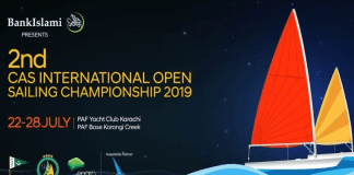2nd CAS International Open Sailing C’ship ’19: Pak Sailors Sweep Medals