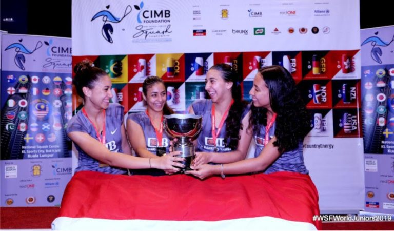 Women’s World Jr. Team Squash C’ship ’19: Egypt’s 7th Successive Title