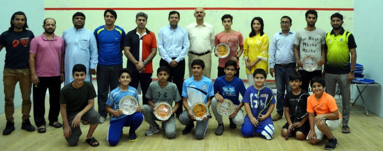 FMC Independence Day National Junior Squash C’ship ’19: Haris Captures The U19 Title