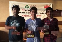 2nd Scrabble Champion Trophy 2019: Sohaib Wins The Title
