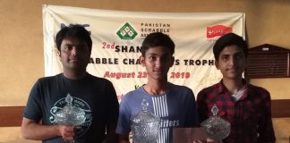 2nd Scrabble Champion Trophy 2019: Sohaib Wins The Title