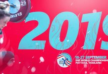 2019 IWF World Championships: Record Field Announced 2019 IWF World Championships