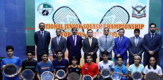 National Junior Squash Championship ’19: Zeeshan, Asad & Komal Lift Trophies