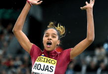 Athletics-Triple Jump: Roja’s Leaps Second Best 15.41m