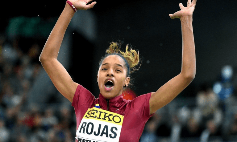 Athletics-Triple Jump: Roja’s Leaps Second Best 15.41m