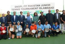ITF Pakistan Junior Tennis C’ship 2019-2nd Leg: Pak’s Huzaifa & Turk Aysegul Clinch Titles ITF Pakistan Junior Tennis C'ship 2019