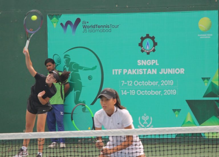 ITF Pakistan Junior Tennis C’ship 2019 – 2nd Leg: SF Day; Unseeded Korean Eliminates 3rd Seed Russian Arina