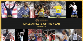 Male World Athletes of the Year 2019: Nominees Announced