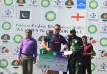 Blind Cricket-Pak Vs Eng 2nd T20I: Pakistan Triumphs