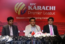 کے ایف سی کراچی پریمیئر لیگ 27 دسمبر سے شروع ہوگی