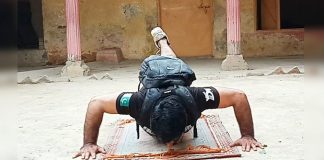 Breaking World Record Broken: Irfan Does Most One-Legged Push Up’s