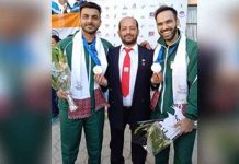 Breaking 13th South Asian Games ’19-Squash Individual Event: Tayyad Wins Gold; Farhan Bronze