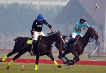 Aquafina Lahore Garrison Polo Championship 2019: Day 2; Hissam Slams 8 Goals
