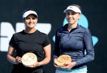 WTA Hobart Int’l ’20: Mirza, Kichenok Clinch Doubles Trophy Sania Mirza Hobart International