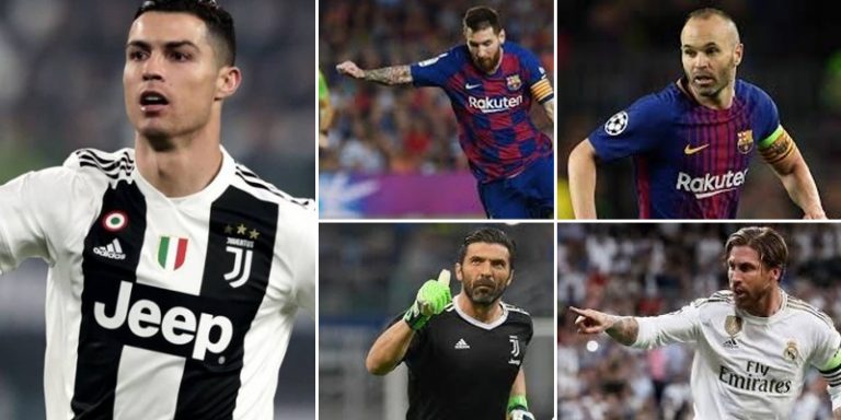 Allsportspk Spotlight: Top 5 Footballers of the Decade