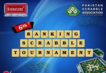 Scrabble Pakistan-6th Ranking Tournament ’20: Waseem Khatri Maintains Dominance