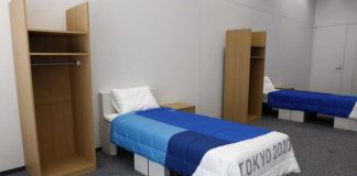 Sustainable Sports: Tokyo 2020 Olympics To Feature Recyclable Beds Tokyo Olympics 2020 beds