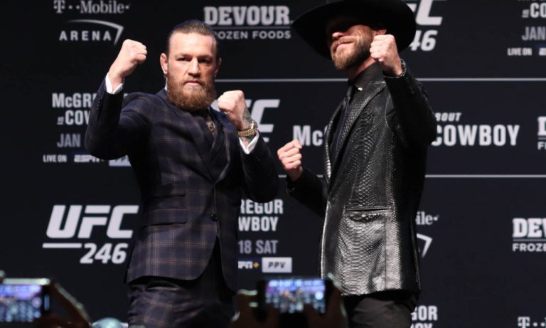 press conference McGrgor vs Cerrone