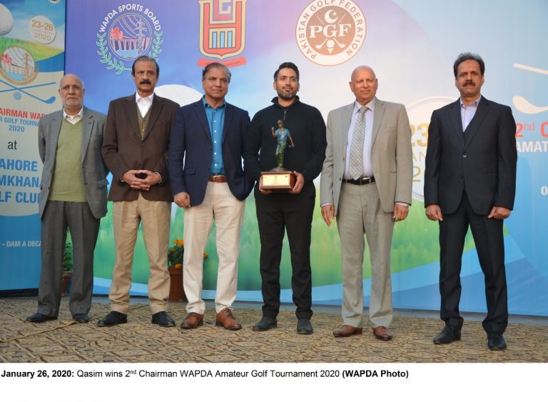 Pakistan-2nd Chairman WAPDA Amateur Golf ’20: Qasim Ali Khan Triumphs