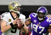 NFC Playoffs: Vikings Down Saints In Overtime Upset vikings