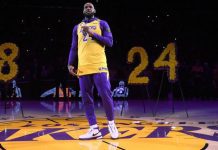Heartfelt Tribute: Lakers Remember Kobe Bryant In Emotional Ceremony LeBron James