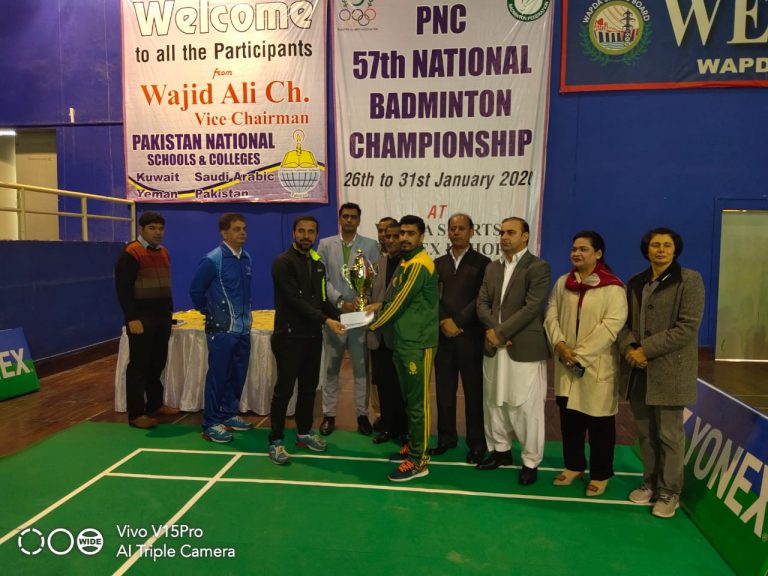 Pakistan-57th PNS National Badminton C’ships ’20: Murad & Mahnoor Win Single Titles