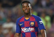 Football-La Liga ’20: Barcelona Down Levante, Fati Sets Record Ansu Fati Barcelona