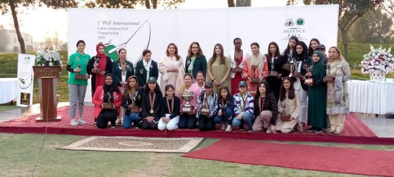 1st PGF Int’l Ladies Golf ’20-Pakistan: Thai Ladies Dominate; Phannari Title Holder