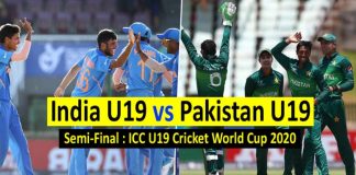 BREAKING ICC U19 World Cup ’20: 1st Semifinal-India Into Final,Trounce Pak
