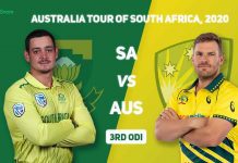 SA Vs Aus ODI Series ’20-3rd ODI: Proteas Whitewash Series 3-0; Smuts & Klaasen Star
