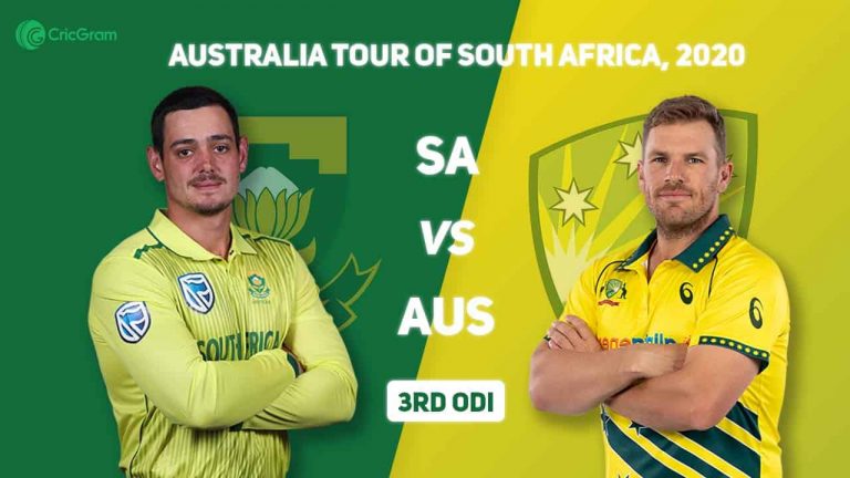 SA Vs Aus ODI Series ’20-3rd ODI: Proteas Whitewash Series 3-0; Smuts & Klaasen Star