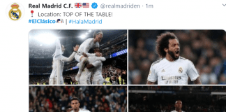 La Liga Arch Rivals Clash ’20: Real Madrid thrash Barcelona; Reclaim Top spot