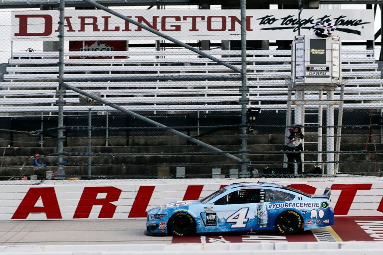 Motorsports Returns: First NASCAR Race Held But Without Audience; Kevin Wins