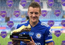 Football- Golden Boot Award: Jamie Vardy Becomes Oldest Winner