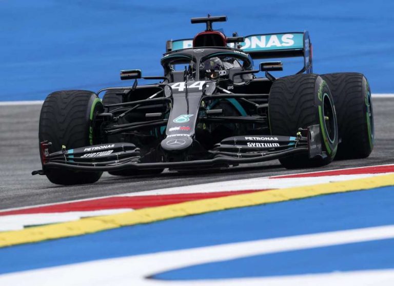 Formula 1 Returns On Track: Austria Grand Prix Practice Session Takes Place; Mercedes Tops