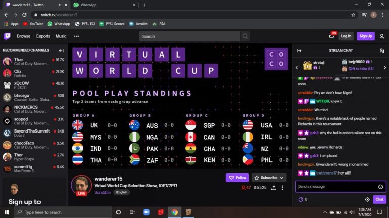 Scrabble Virtual World Cup: Final – USA Beats India Clinches The Title; Players Performance Ranking