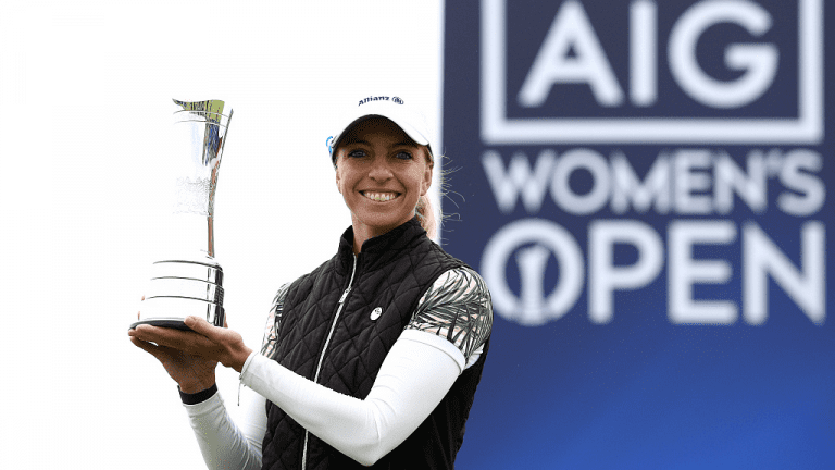 AIG Women's Open won by Sophia Popov